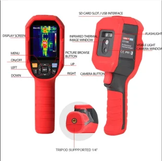 Termokaamera 256×192 resolutsiooniga, -20 kuni 550 °C käsiseade, termopildistaja, infrapunakaamera 4