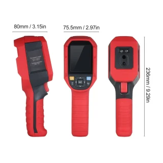 Termokaamera 256×192 resolutsiooniga, -20 kuni 550 °C käsiseade, termopildistaja, infrapunakaamera 5