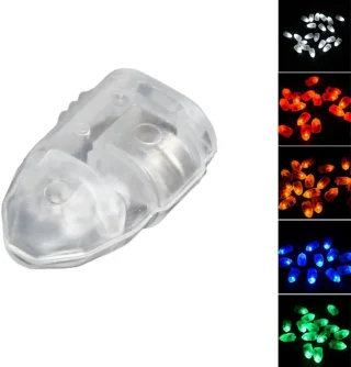 LED õhupallituled, RGB mini LED-lambid õhupallidele, 50 tk, ballooni LED-tuled, õhupallide valgusdioodid 4