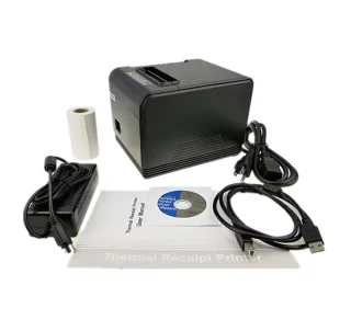 80 mm termokviitungi printer kassasahtli pesaga, USB kviitungiprinter POS-süsteemile, POS termoprinter 5