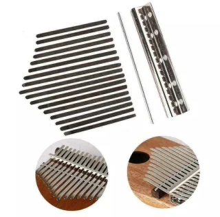 Kalimba 17 klahviga puidust pöidlaklaver, sõrmeklaver, pöidlainstrument 5
