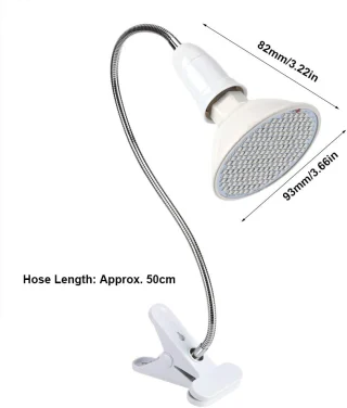 LED taimelamp 20W, 200 LED-iga taimekasvatuslamp, taimede kasvulamp 3