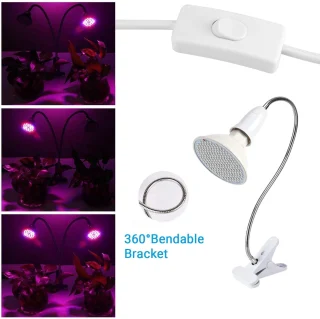 LED taimelamp 20W, 200 LED-iga taimekasvatuslamp, taimede kasvulamp 5