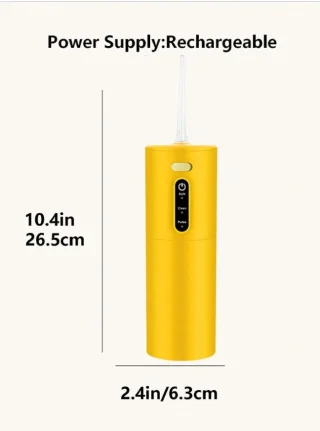 Veepuhur hammastele lastele, kollane 280 ml, suuloputusseade, hammaste irigaator 2