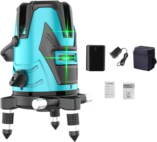 Roheline lasersihi nivelliir, ristjoone laserlood, lineaarne laserlood 3