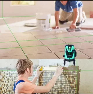Roheline lasersihi nivelliir, ristjoone laserlood, lineaarne laserlood 4