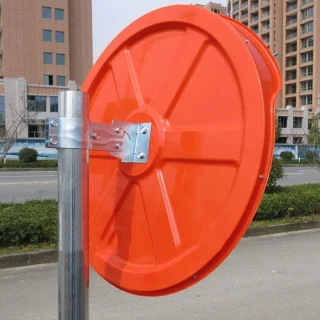 Liikluspeegel 45 cm, kumer maanteepeegel välitingimusteks, liikluspeegel ristmikule, turvapeegel teele 2