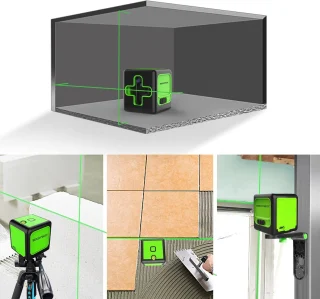 Ristjoone laserlood kahe laserkiirega, horisontaalne ja vertikaalne joonlaser, ehituslaser, ristlaser 5