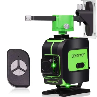 Laserlood 16 joonega 4D, roheline ja punane laserlood, laserjoonlood