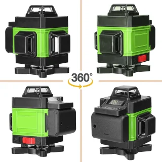 Roheline lasersihi nivelliir 4D, 16X täppisristjoone laserlood, ristjooneline laserlood 2