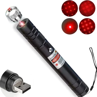 Punane laserpointer pliiatsikujuline, laserpliiats, laserpastapliiats 1