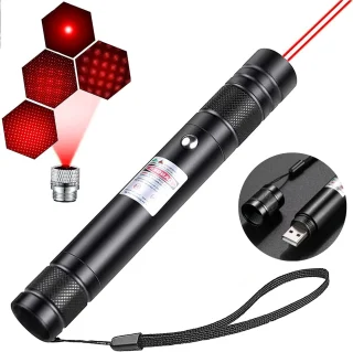 Punane laserpointer pliiatsikujuline, laserpliiats, laserpastapliiats 2