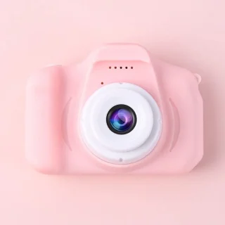 Laste digitaalne kaamera, HD videoga, mini, roosa, laste fotokaamera, laste mängukaamera 2