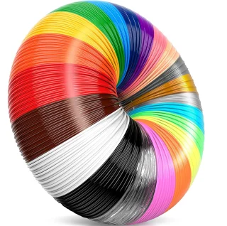 3D-pliiatsi plastmass PCL, 100 m, madalatemperatuuriline plast 3D-pliiatsile, 3D-pliiatsi plastmassniit, 3D-pliiatsi täiteplast 5