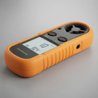 Digitaalne anemomeeter tuulekiiruse mõõtjaga ja õhuvoolu mõõtjaga, tuulemõõtur, tuulekiiruse mõõtja 3
