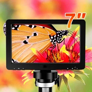 Digitaalne mikroskoop 1200x 7-tollise LCD-ekraaniga, professionaalne ekraaniga mikroskoop, lauapealne digitaalne suurendusseade 4