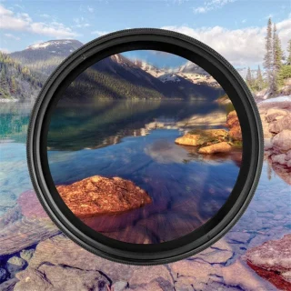 Muudetava tumedusega ND-filter 55 mm, ND2–400 astmega reguleeritav objektiivi filter, muudetav hallfilter objektiivile, reguleeritav neutraalhallfilter 4