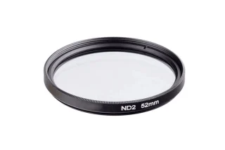 ND2 neutraalhall filter 52 mm, 1-astmeline ND-filter, neutraaltiheduse filter 2