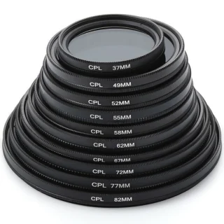67 mm CPL filtriklaas, ringpolarisatsioonifilter kaamera objektiivile, CPL kaamera objektiivi filter, polarisatsioonifilter objektiivile, ringpolarisaator