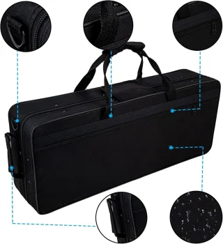 Alto saksofon komplekt, E‑häälestus (Eb) altsaksofon, kuldne altsaksofon, altsaksofonikomplekt, E‑häälestusega kuldne altsaksofon 5