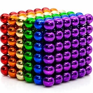 Magnetkuulid 5 mm, neodüümmagnetkuulid 216 tk, 5 mm magnetkuulid, neokuulid, magnetmõistatuskuulid