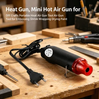 Minikuumapuhur 300 W 200 °C, punane, kuumaõhupuhur, kuumapüstol 2