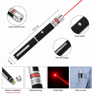 Punane laserpointer pastakas, laserpointer pliiats, laserpastakas 4