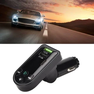 Bluetooth 5.0 auto FM-saatja F7, Bluetoothi autoadapter, FM-modulaator 4