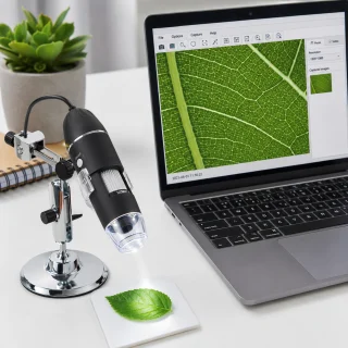Digitaalne mikroskoop 1600x suurendusega, OTG mikroskoop Android-seadmetele, USB digimikroskoop, kaasaskantav mikroskoobikaamera 5
