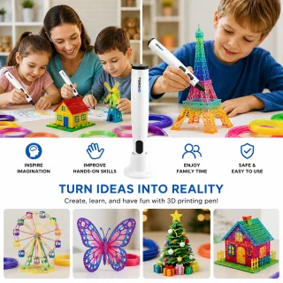 3D‑printimispastakas 5 m PCL-filamendiga, 3D-pliiats, 3D-joonistamispastakas 5
