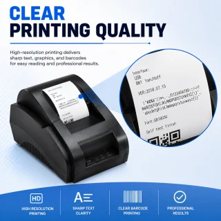 58 mm USB termoprinter kviitungitele, POS kviitungiprinter, POS tšekiprinter 4