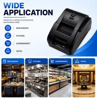 58 mm USB termoprinter kviitungitele, POS kviitungiprinter, POS tšekiprinter 5