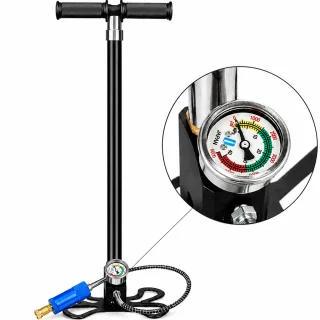 PCP rokas pumpis 4500 PSI 30 MPa, augstspiediena PCP gaisa pumpis, augstspiediena rokas gaisa kompresors