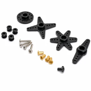 Servo motors MG996R ar metāla zobratiem, 360° rotācijas servo RC modeļiem, RC servo motors, modelisma servo piedziņa 4