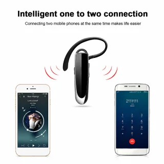 Bluetooth austiņa ar mikrofonu, Bluetooth 4.1 bezvadu vienausis austiņa, Bluetooth bezvadu ausī ievietojama austiņa 2