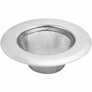Izlietnes sieta aizturis, 54 mm, nerūsējošais tērauds, vannas istabai un virtuvei, izlietnes siets, izlietnes notekas filtrs