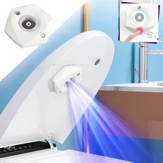UV tualetes sterilizators, tualetes dezinfekcijas UV ierīce ar antibakteriālu iedarbību, UV tualetes dezinfektors, UV tualetes tīrītājs 5