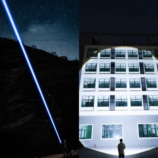 LED lukturītis, īpaši spilgts, uzlādējams, 15000 lūmeni, lampa, kabatas lukturis 5