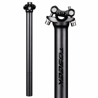 Velosipēda sēdekļa stute 30,8 mm x 350 mm, karbonas, saderīga ar apaļām un ovālām sliedēm, velosipēda sēdekļa stute no karbona, oglekļa velosēdekļa stute 4