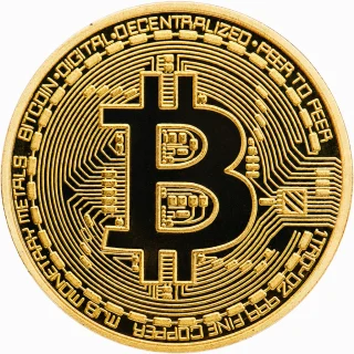 Bitcoin suvenīra monēta, blokķēdes laikmeta piemiņas dāvana ar izsmalcinātu dizainu un gravētiem detaļām, 40 mm diametrs, Bitcoin kolekcijas monēta, kriptovalūtas piemiņas monēta
