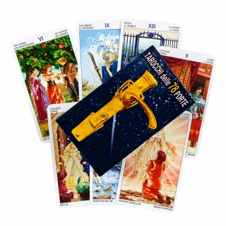 Tarot kārtis “78 durvis”, ūdensizturīgs papīrs, zīlēšanai un pareģošanai, mistisks taro kāršu komplekts, taro kāršu kava 2