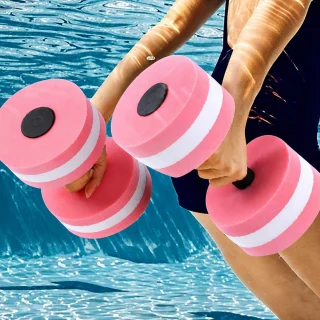 Ūdens aerobikas hanteles no EVA, neizbalējošas, izturīgas, trīsslāņu, termiski laminētas, gludas fitnesa hantelītes, ūdens fitnesa hanteles 3