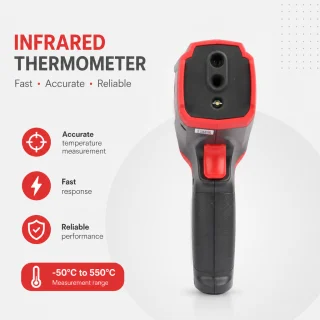 Rokas termokamera 32x32, temperatūras diapazons -20–1000 °C, portatīvs termovizors, rokas termovizijas kamera 4