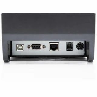 Termo čeku printeris 80mm ar USB pieslēgumu un kases atvilktnes portu, POS čeku printeris, POS biļešu printeris 3