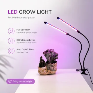LED augu audzēšanas lampa iekštelpām, pilna spektra augu gaisma, istabas augu audzēšanas apgaismojums, augu fitolampa 4