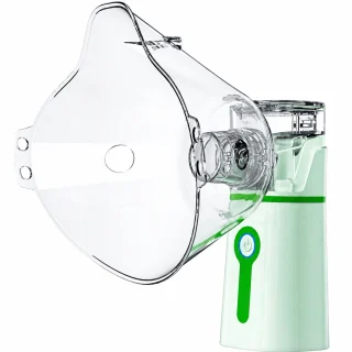 Portatīvais tīkliņnebulizators, medicīniskais inhalators, pārnēsājamais acu tipa smidzinātājs inhalācijām