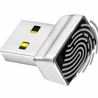 Pirkstu nospiedumu skeneris ar USB savienojumu, pirkstu nospiedumu USB lasītājs, pirkstu nospiedumu ierīce pieteikšanās veikšanai