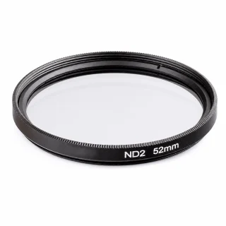 ND filtrs 62mm ND2, neitrālais blīvējuma filtrs, 1 soļa gaismas samazinājums, fotofiltrs, kameras objektīva ND lēcas filtrs 2