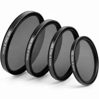 ND8 neitrālais pelēkais kamera objektīva filtrs 49 mm, 3 soļu ND filtrs, neitrālais blīvējuma filtrs, pelēkais aiztums filtra disks