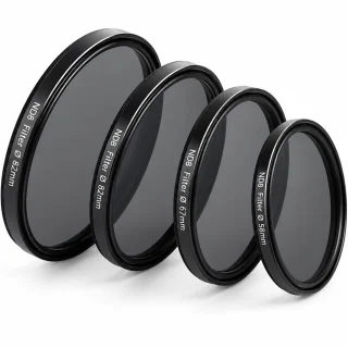 ND8 neitrālais pelēkais filtrs 52 mm, 3 soļu ND filtrs, neitrālās densitātes objektīva filtrs, ND8 gaismas samazināšanas filtrs